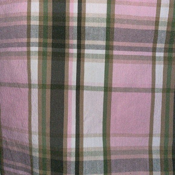 Anne Klein Sport active leisure longer shorts girly plaid - Picture 2 of 5